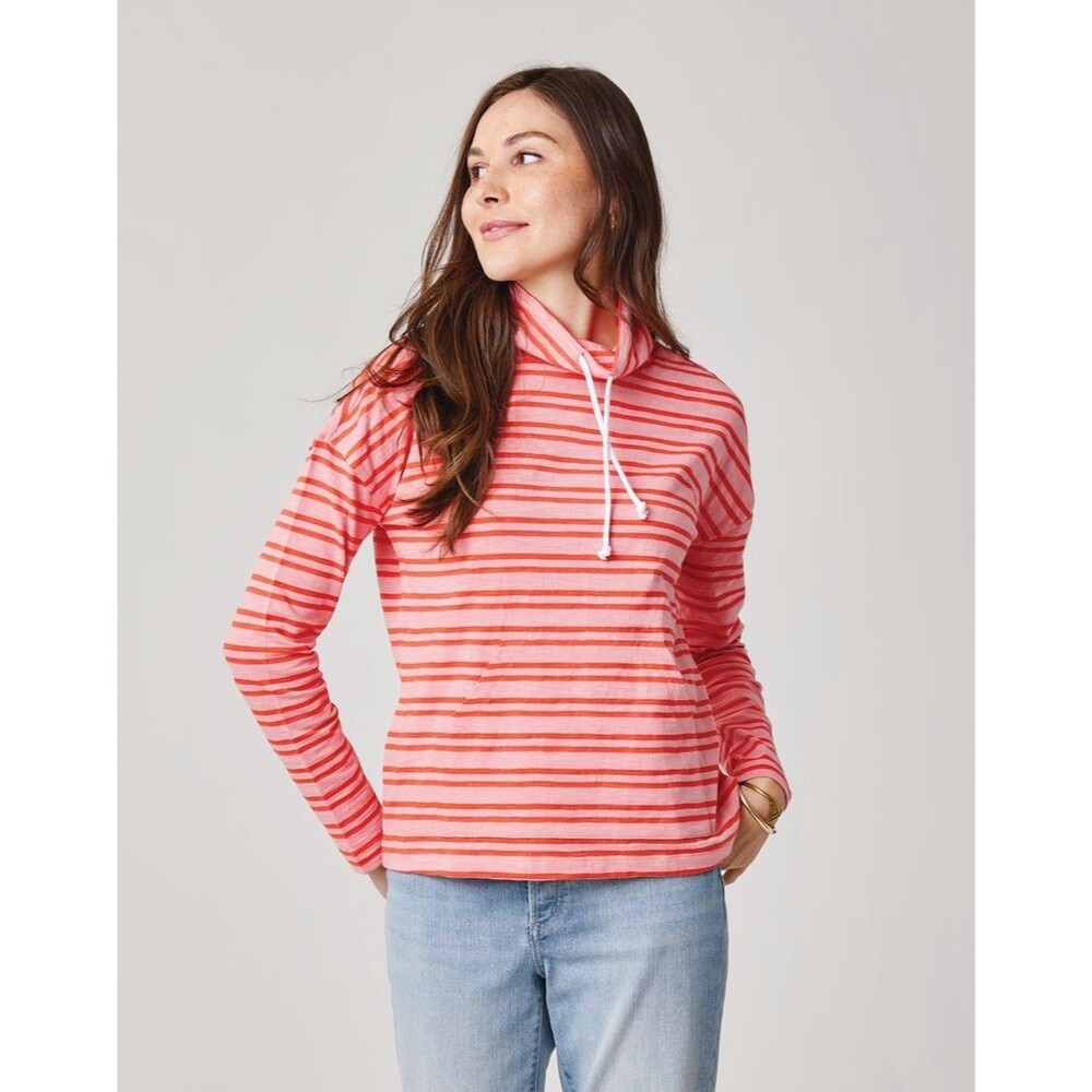 Carve Designs Organic Cotton Bodie Funnel Neck